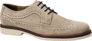 Mens Dockers Edeson   Stone Suede/Navy Stitch Lace Up Shoes