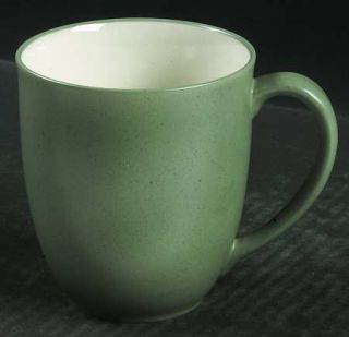Noritake Colorwave Green Mug, Fine China Dinnerware   Colorwave,Green/White,Ston