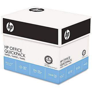 Hp Quickpack Copy/laser/inkjet 20 pound Letter Paper (pack Of 2,500 Sheet)