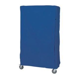 Quantum Wire Cart Cover   24in.W x 48in.L x 74in.H, Blue Nylon, Velcro Closure,