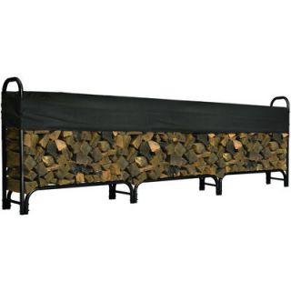 Roughneck Covered Firewood Rack   12 ft.L, Model# 90352