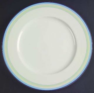 Noritake Java Blue Swirl Dinner Plate, Fine China Dinnerware   Ambience, Blue Ba