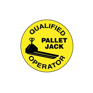 Nmc Pallet Jack Hard Hat Emblem   2 Diameter