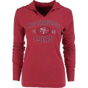 San Francisco 49ers 47 Brand NFL Womens Primetime Hoodie