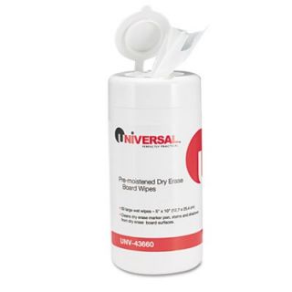 Universal Dry Erase Cleaning Wet Wipes