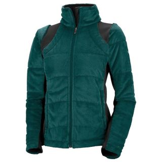 Columbia Sportswear Lush Plush Omni Heat(R) Fleece Jacket   Insulated (For Women)   SEA SALT (M )