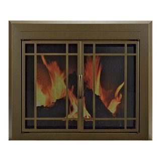 Pleasant Hearth Enfield Fireplace Glass Door   For Masonry Fireplaces, Large,