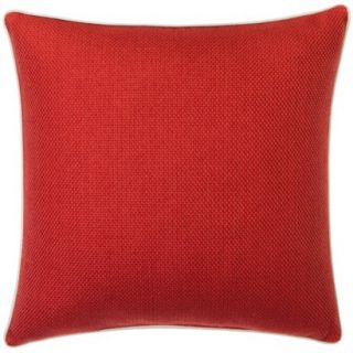 Threshold Basketweave Toss Pillow   Red (18x18)