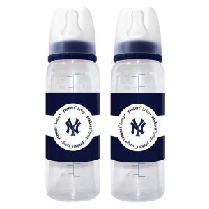 New York Yankees MLB 2 Pack Baby Bottle