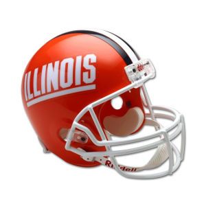 Illinois Fighting Illini Riddell NCAA Deluxe Replica Helmet