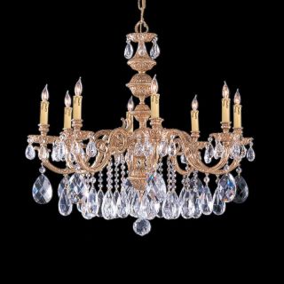 Crystorama 2508 OB CL MWP Oxford Crystal Chandelier   32W in. Multicolor   2508 