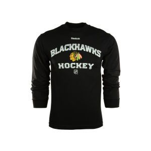 Chicago Blackhawks Reebok NHL Authentic Elite Long Sleeve T Shirt