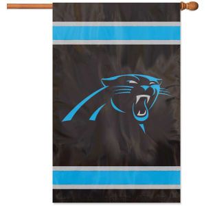 Carolina Panthers Applique House Flag