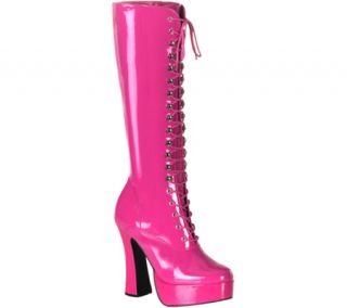 Womens Pleaser Electra 2020   Hot Pink Patent Boots