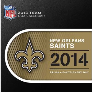 New Orleans Saints 2014 Box Calendar