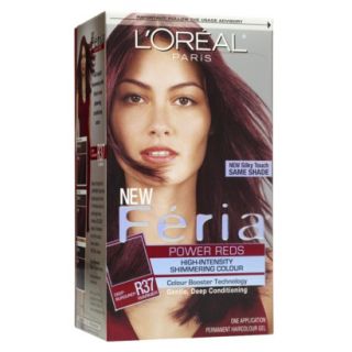 LOreal Feria Multi Faceted Shimmering Permanent Color   Blowout Burgundy (R37)