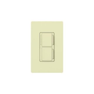 Lutron MAL3S25IV Light Switch, Maestro Combination, 300W Dimmer amp; SinglePole Switch Ivory