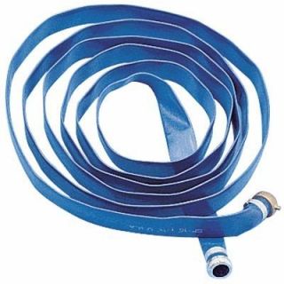 Water Pump PVC Discharge Hose   50ft. x 6in.