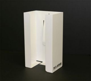 San Jamar White Disposable Glove Dispenser (1 box cap.)