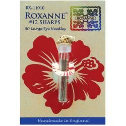 Roxanne Sharps Hand Needles (pack Of 50) (12Roxanne needles are handmade in England to precise specificationsEach needle is painstakingly shaped to a gentle taperHighly polished and then carefully nickel plated to give a discerning hand quilter ultimate c