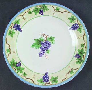 Pfaltzgraff Merlot Luncheon Plate, Fine China Dinnerware   Perennials, Grapevine