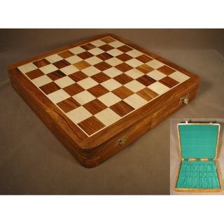 Sheesham Storage Chess Board Multicolor   SHBB175