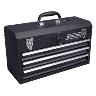Tactix 3 Drawer Tool Box Multicolor   321102