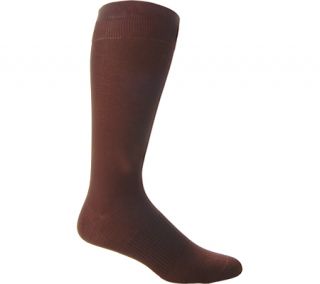 Mens Florsheim Imperial Dress Flat Anklet W7801U3 (3 pairs)   Brown Dress Socks