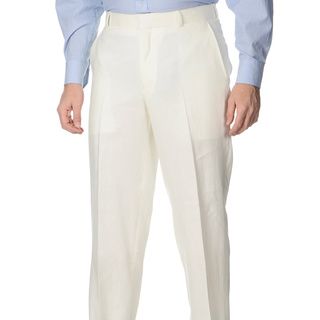 Henry Grethel Mens Oyster Linen Flat front Suit Separate Pants
