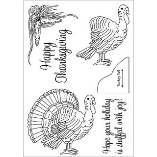 Honeypop Clear Stamp Set turkey