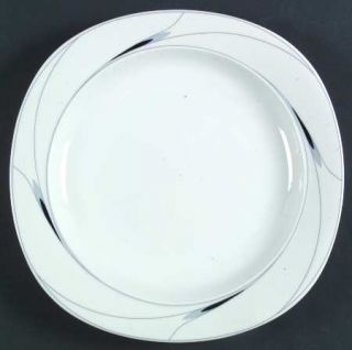 Mikasa Caviar 11 Round Platter/Chop Plate, Fine China Dinnerware   Fine China,