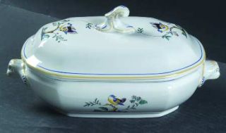 Spode QueenS Bird (Y4973,Imperialware,Newer) Oval Covered Vegetable, Fine China