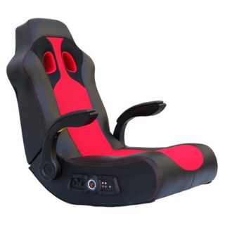 Gaming Chair X Rocker Gaming Chair   Black/Red