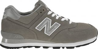 Womens New Balance W574   Grey Lace Up Shoes