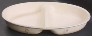 Pfaltzgraff Remembrance 12 Oval Divided Vegetable Bowl, Fine China Dinnerware  