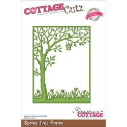 Cottagecutz Elites Die   Spring Tree Frame