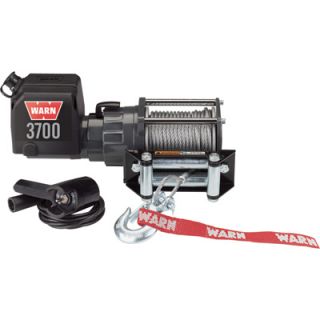 WARN Utility Winch   3700 Lb. Capacity, 12 Volt DC, Model# Warn 3700 DC