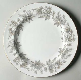 Wedgwood Ashford Grey 13 Chop Plate (Round Platter), Fine China Dinnerware   Gr