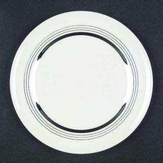 Limoges American Silver Age Salad Plate, Fine China Dinnerware   Platinum Inner