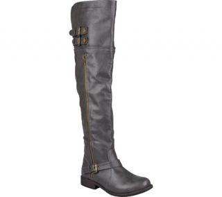 Womens Journee Collection Kimberley   Grey Boots