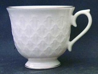 Lenox China Jacquard Gold Footed Cup, Fine China Dinnerware   Embossed Scrolls R
