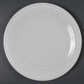 Homer Laughlin  Fiesta Gray (Older) Luncheon Plate, Fine China Dinnerware   Gray