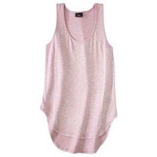 Mossimo Womens Knit High Low Tank   Loring Pink XXL