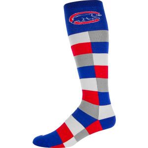 Chicago Cubs For Bare Feet Colorblock Knee High Sock