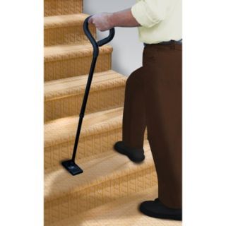 North American Healthcare BLACK STAIR CLIMBING CANE   7.5 X 33 37