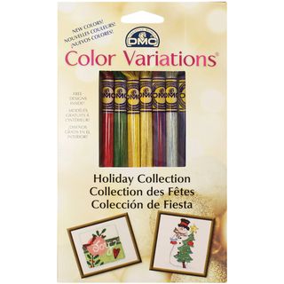 Dmc Color Variations Floss Pack holiday 8/pkg
