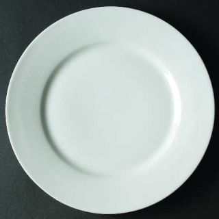 Haviland H20 Dinner Plate, Fine China Dinnerware   H&Co,All White,Rim,Smooth,No