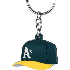 Oakland Athletics AMINCO INC. MLB Soft Rubber Cap Keychain