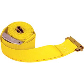 Buyers Ratchet Strap with E Track Fitting   2in. x 12ft.