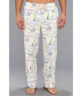 Tommy Bahama Tropical Passport Lounge Pants Mens Pajama (Blue)